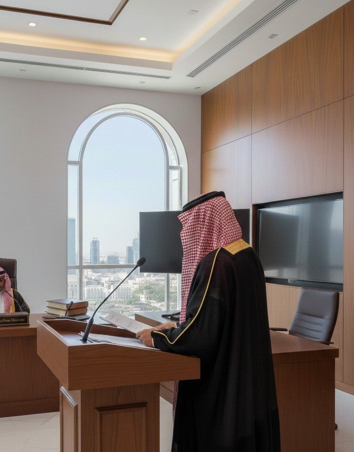 الترافع والتمثيل القانوني